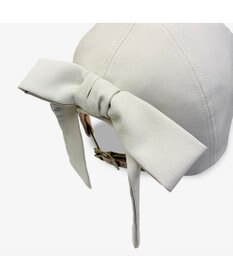 林八百吉商店 un chapeau　ツイルリボンキャップ