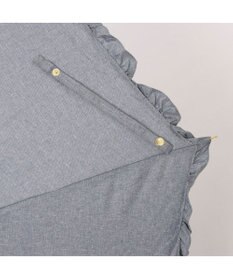 UNBILLION カシュネ cachenez / シャンブレーフリルショートパラソル