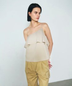 GRACE CONTINENTAL フリルキャミソール