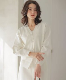 組曲 スウェットニット カーディガン