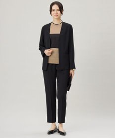 自由区 【カタログ掲載・アンサンブル対応・洗える】ラメシアープルオーバー ニット