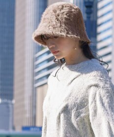 Tiaclasse ファーバケットハット