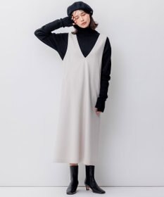 23区 ウールミルドジャージー ジャンパースカート