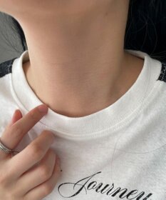 WEGO レースショルダーショートT