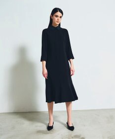 GRACE CONTINENTAL ダブルクロスドレス