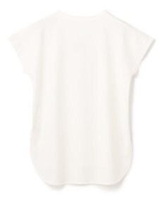 UNFILO BEAUTY FORM ロゴ刺繍フレンチスリーブTシャツ