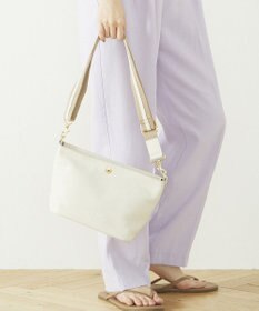 TOPKAPI 【TREASURE TOPKAPI】ソフトシュリンク テープ コンビ レザー ミニショルダーバッグ