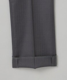 GOTAIRIKU 【Loro Piana Fabric】365 通年スーツ(グレー×ストライプ)