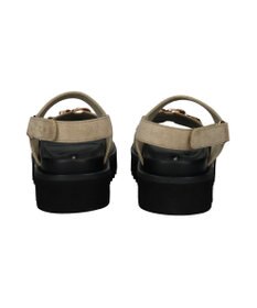 Bridget Birkin 【PARADIS COULEUR】メタルチェーン厚底フットベッドサンダル