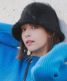 Tiaclasse ファーバケットハット