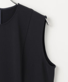 #Newans ＜亀恭子さんコラボ＞取り外し可能ケープ付きペプラムブラウス