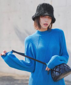 Tiaclasse ファーバケットハット