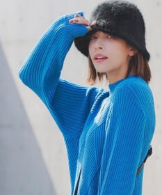 Tiaclasse ファーバケットハット