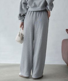 WEGO 【ウエストゴム/XSSMサイズ展開】スウェットワイドパンツ