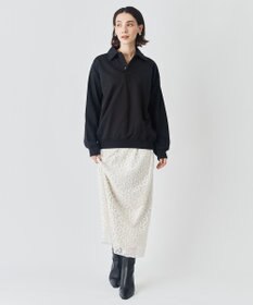 UNFILO L エンブロイダリー レーススカート