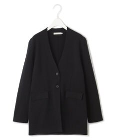 ICB 【洗える】シンセティックミラノリブ ニットジャケット