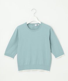 J.PRESS LADIES BASIC HT COTTON クルーネック ニット