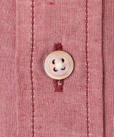 JOSEPH ABBOUD 【オーガニックコットン】リヨセルリネン シャツ