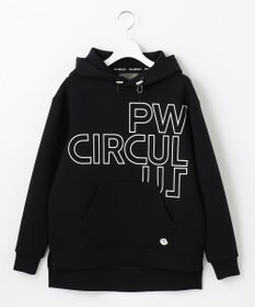 PW CIRCULUS 【WOMEN】フロントロゴ フーデッド プルオーバー