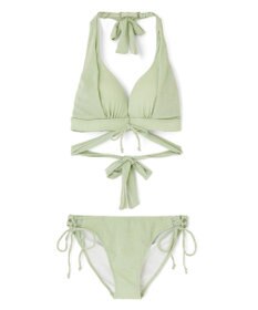 San-ai Resort（三愛水着楽園） ナチュラルだけどしっかり盛れる【ナチュラルアップブラ】ノンワイヤービキニ　7M・9M【San-ai Resort（サンアイリゾート）】