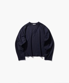 ATON MERINO COLLEGE JERSEY | Vネックプルオーバー
