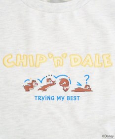 earth music&ecology チップ＆デール／フリル裏毛プルオーバー