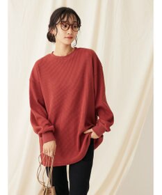 CRAFT STANDARD BOUTIQUE ワッフルレイヤード風プルオーバー