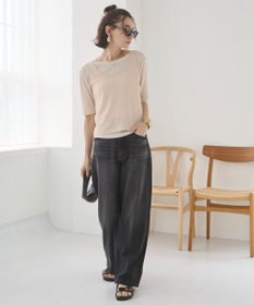 WEGO 【ANGIE VINTAGE】シアースラブレイヤードTシャツ