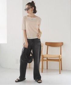 WEGO 【ANGIE VINTAGE】シアースラブレイヤードTシャツ