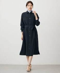 J.PRESS LADIES S ピーチポプリン ワンピース