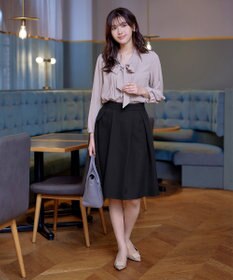 Tiaclasse 【新色追加・洗える】リボンタイブラウス