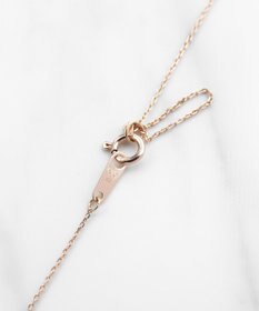 TOCCA 【WEB限定】BLOOMING BUD K10 NECKLACE K10 天然石カボションカット ダイヤモンド ネックレス