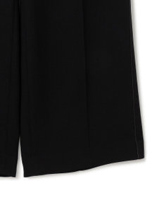 BEIGE， 【洗える】FLEUR / ウエストゴムワイドストレートパンツ