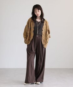 Green Parks ・ＥＬＥＮＣＡＲＥ　ＤＵＥ　レーシーカーディガン