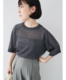 Green Parks シアーロゴニットプルオーバー