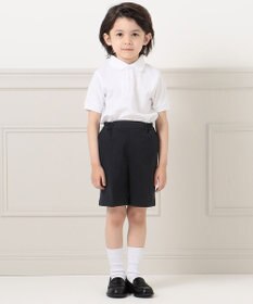 J.PRESS KIDS 【90-130cm】40／2鹿の子 ポロシャツ(半袖・刺繍なし）