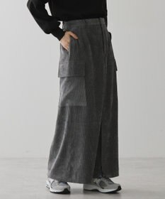 AMERICAN HOLIC コーデュロイサイドポケットタイトスカート