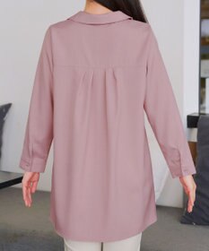 Tiaclasse フロントタックシャツチュニック