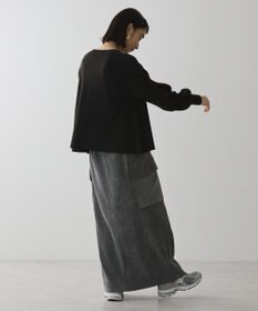 AMERICAN HOLIC コーデュロイサイドポケットタイトスカート