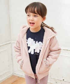 ANY KIDS 裏ボアボンディングブルゾン