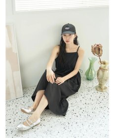 earth music&ecology ストレッチキャミワンピース