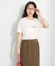 CRAFT STANDARD BOUTIQUE メタリックロゴプリントＴＥＥ
