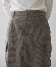 AMERICAN HOLIC コーデュロイサイドポケットタイトスカート