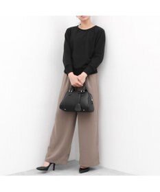 UNBILLION 【テレビ ドラマ着用アイテム】カシュカシュ cachecache / シボフェイクレザー2wayボストンバッグ