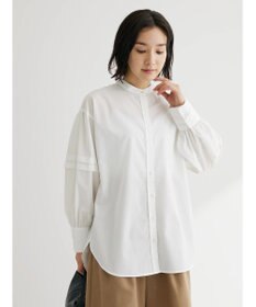 Green Parks ボリュームタックブラウス