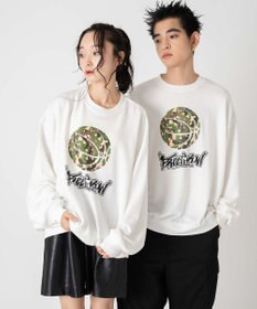 WEGO 【ユニセックス着用ITEM/SMLサイズ展開】アソートグラフィックプルオーバー（2）