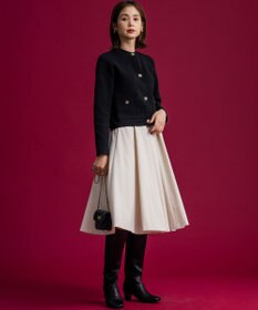 組曲 【組曲×setsuko sagittaire】サジテール釦ニットジャケット