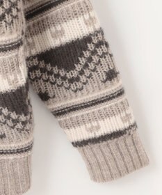 JOSEPH ABBOUD MOUNTAIN 【ペルー産ハイランドウール100％】ハイランドウールカウチンセーター