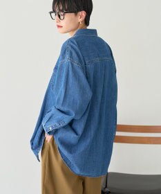 AMERICAN HOLIC Wポケットデニムシャツ