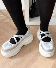 WEGO 2way厚底ストラップシューズ